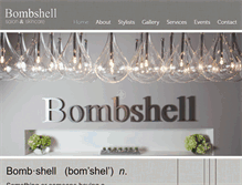 Tablet Screenshot of bombshell101.com